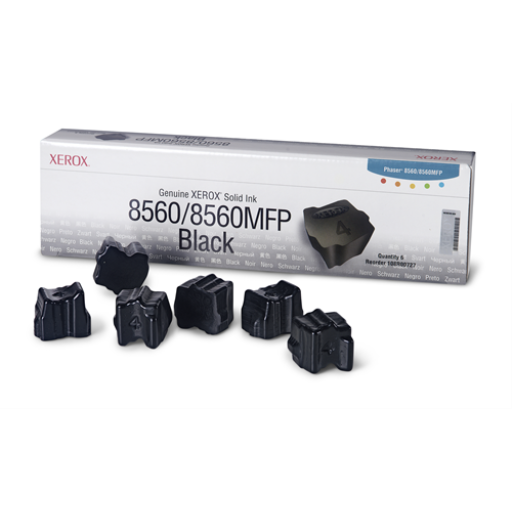 108R00727 Genuine Xerox Solid Ink Black, Phaser 8560/8560MFP (6 Sticks)