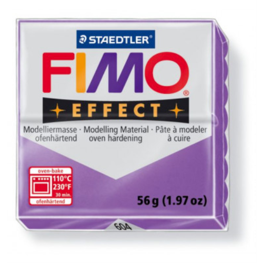 8020-604-08 STAEDTLER FIMO® effect Oven bake clay Purple