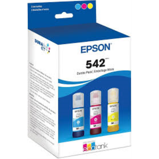 T542520 Epson 542 Pigment Color Combo Ink Bottles