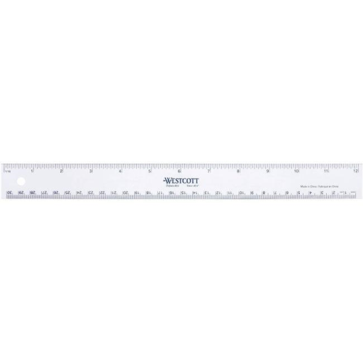 30cm/12? ? 1/16? & mm Scales /
30cm/12 po ? 1/16 po et mm