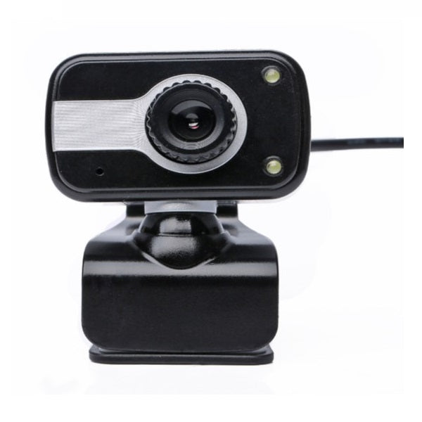 Webcam 480p with Mic Lights Stand & Clip USB PC