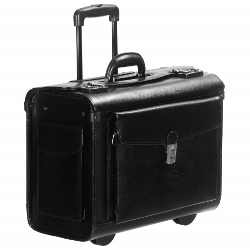 Wheeled Catalog Case Black