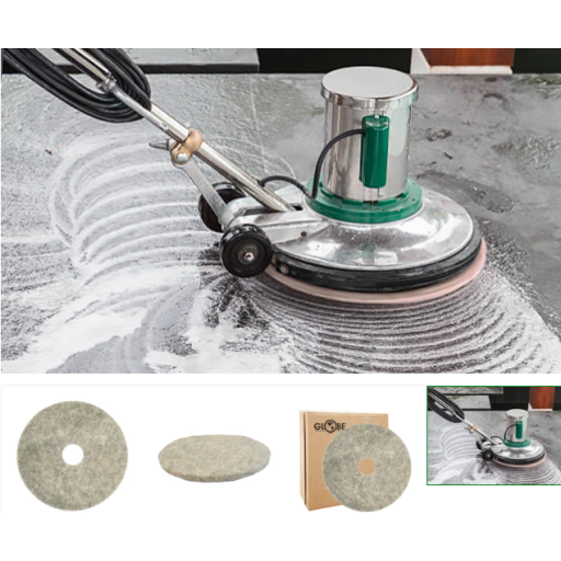 20"  Hair Blend Heavy Ultra High Speed Burnishing Pad