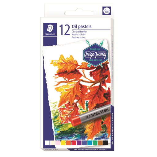 2420-C12-07 STAEDTLER-Mars Limited OIL PASTELS ASST 12/ST