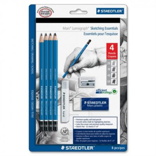 100-BK8-02NA STAEDTLER-Mars Limited LUMOGRAPH SKETCH ESSENTI