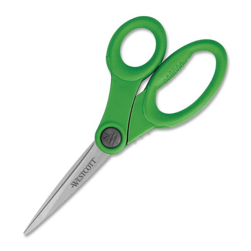 8? Pointed KleenEarth? Antimicrobial Scissors - Green Handles / 
Ciseaux antimicrobiens KleenEarth? bouts pointus 8 po - poign?es vertes