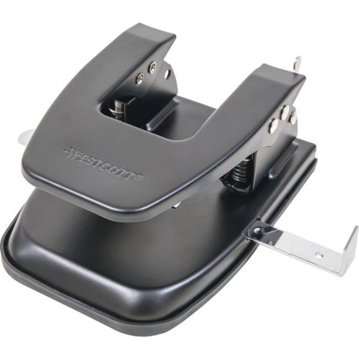 2 Hole Punch Adjustable ? Black / 
Perforateur ? deux trous - R?glable ? noir