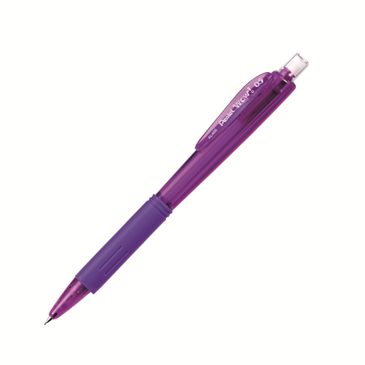 Wow! Retractable Mechanical Pencil (0.5mm), Violet Barrel