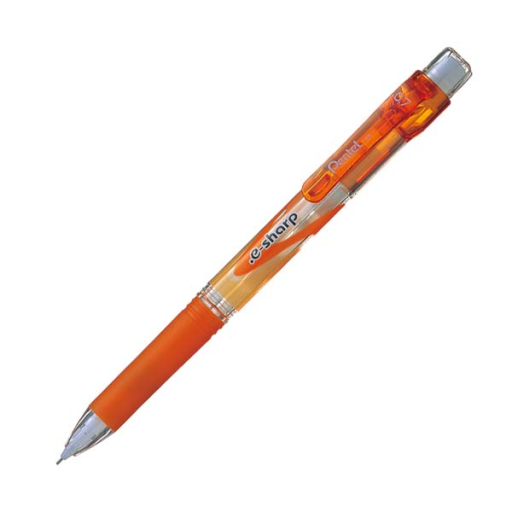 .E-Sharp Mechanical Pencil (0.7mm), Orange Accents