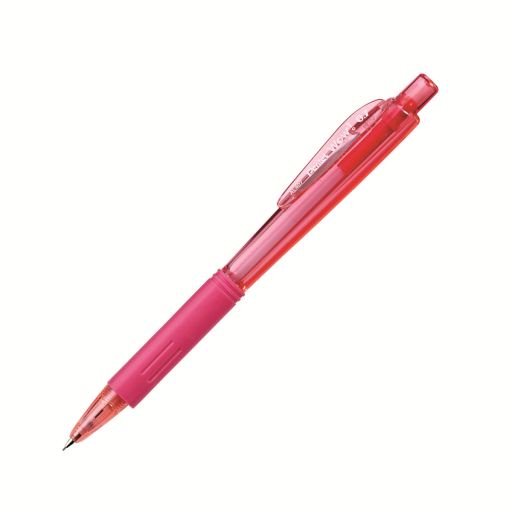 Wow! Retractable Mechanical Pencil (0.7mm), Pink Barrel