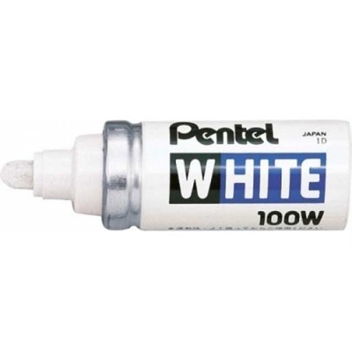 White Permanent Marker, Broad Point (6.6mm)