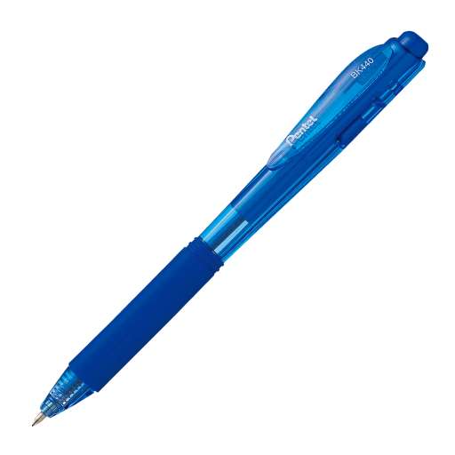 Wow! Retractable Ballpoint Pen, (1.0mm), Blue Ink