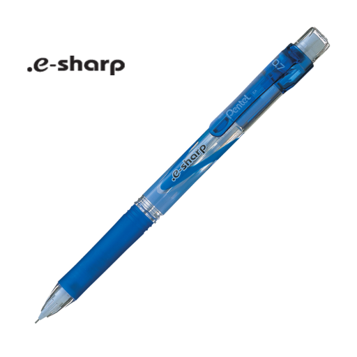 .E-Sharp Mechanical Pencil (0.7mm), Blue Accents