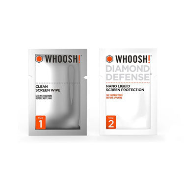 Whoosh! Diamond Defense Liquid Nano Screen Protector 50-pack