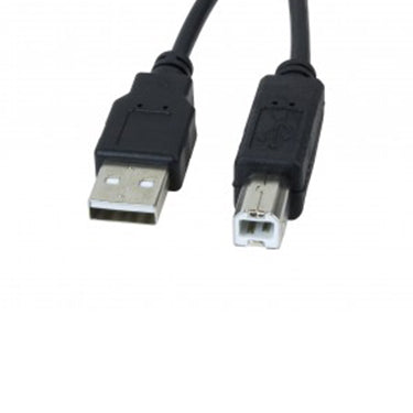 Xtech Printer Cable USB-A Male to USB-B Male 10ft - Black