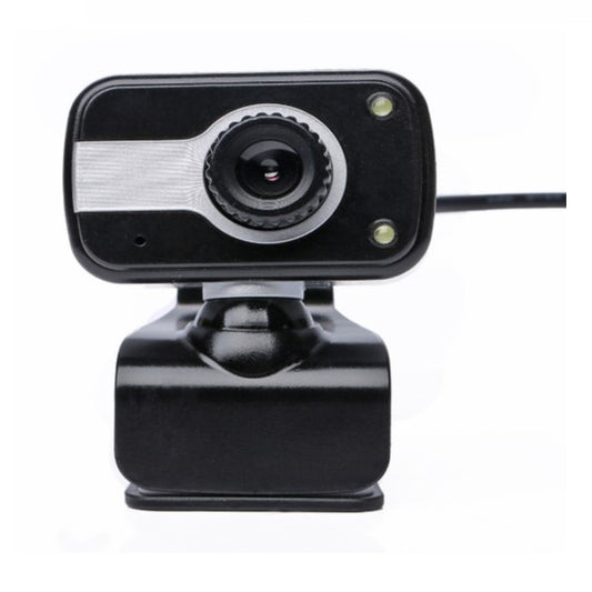 Webcam 480p with Mic Lights Stand & Clip USB PC