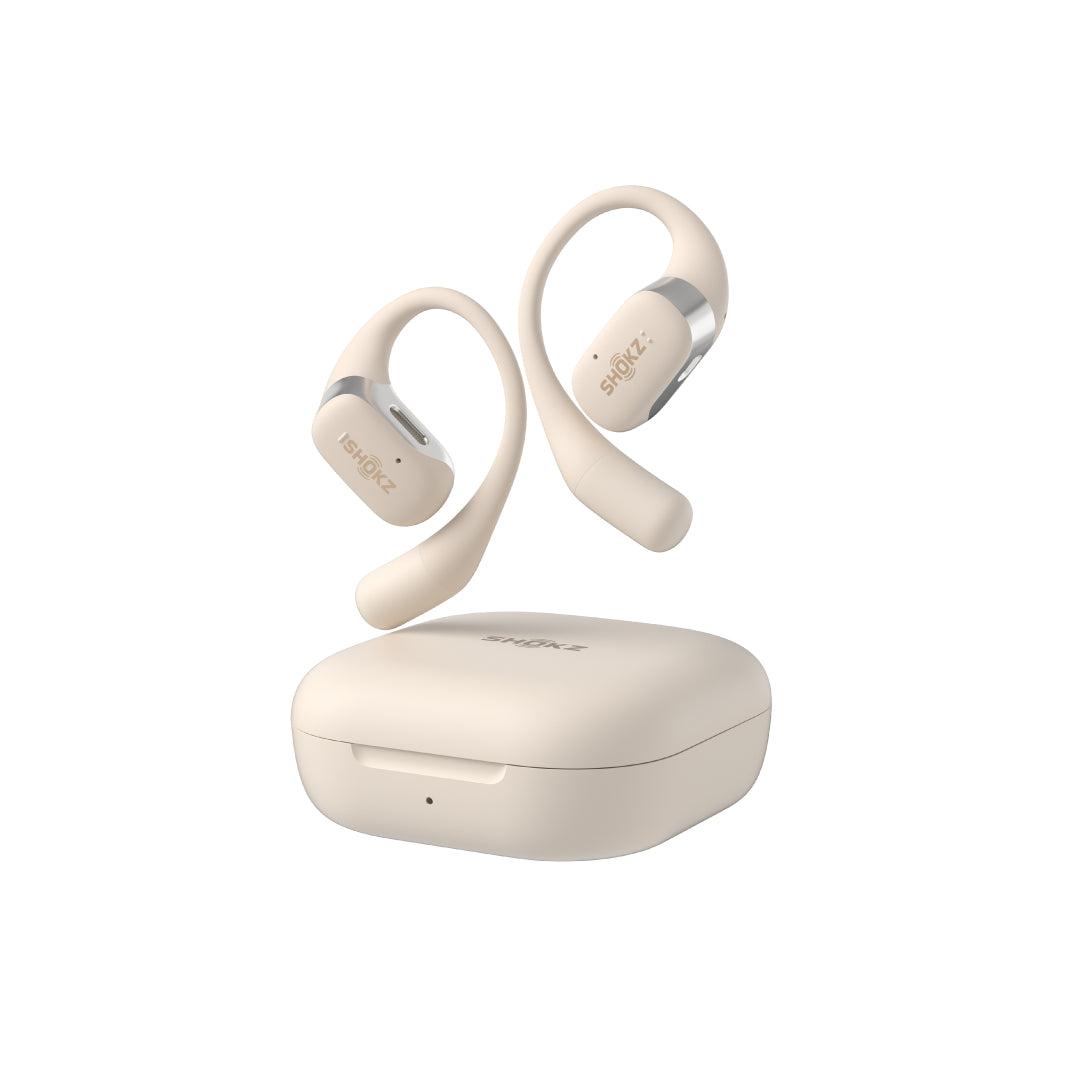 Shokz OpenFit Beige - Bone Conduction