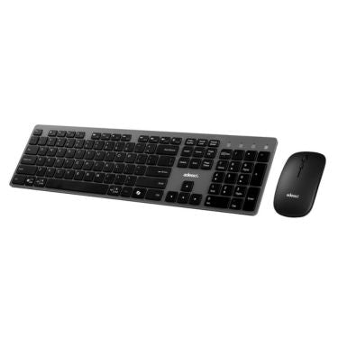 Adesso Keyboard & Mouse Combo Kit Wireless 2.4Ghz French Canadian Slim Full