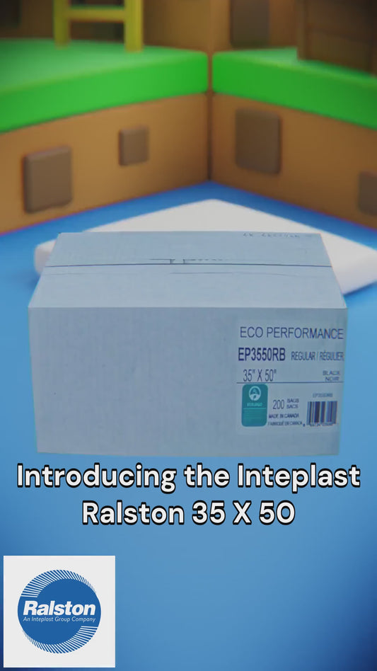 35 X 50 PK/200 Regular Black Bags