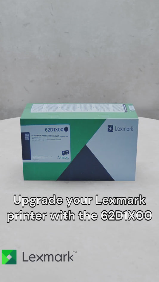 62D1X00 Lexmark MX711,810,811,812 Return Program 45K Toner Cartridge
